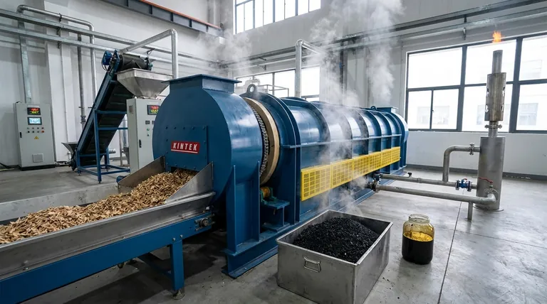 Qual é a temperatura da pirólise de biomassa? Domine o Calor para Controlar a Saída do Seu Produto