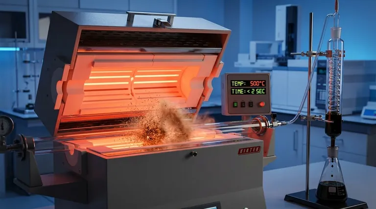 Quanto tempo dura a pirólise rápida? Obtenha Altos Rendimentos de Bio-óleo em Menos de 2 Segundos