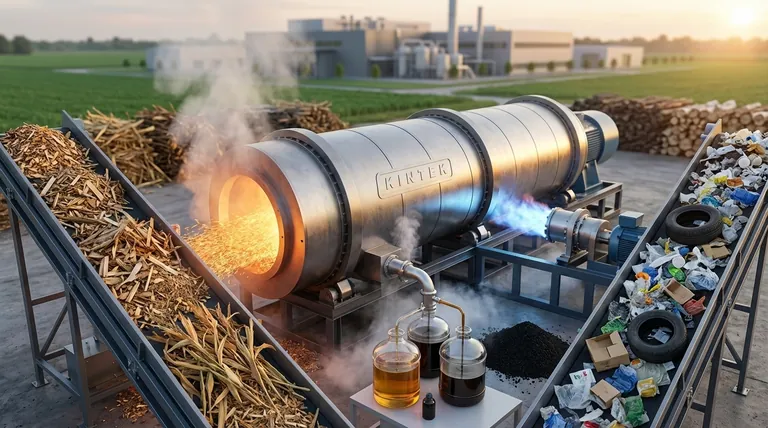 هل التحلل الحراري متجدد أم غير متجدد؟ الإجابة تكمن في المواد الأولية الخاصة بك