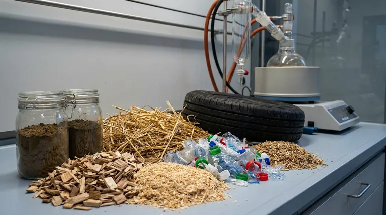 熱分解に使用される原料は何ですか?多様な有機材料の可能性を解き放つ