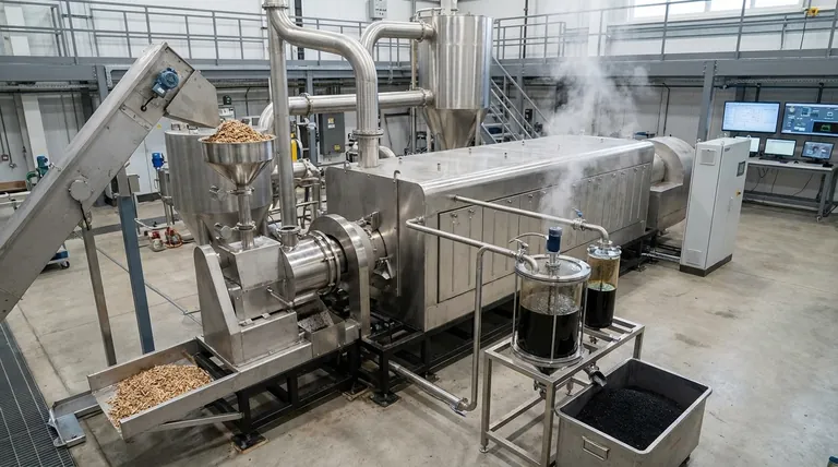 Como funciona a pirólise rápida? Converta rapidamente biomassa em biocombustível líquido