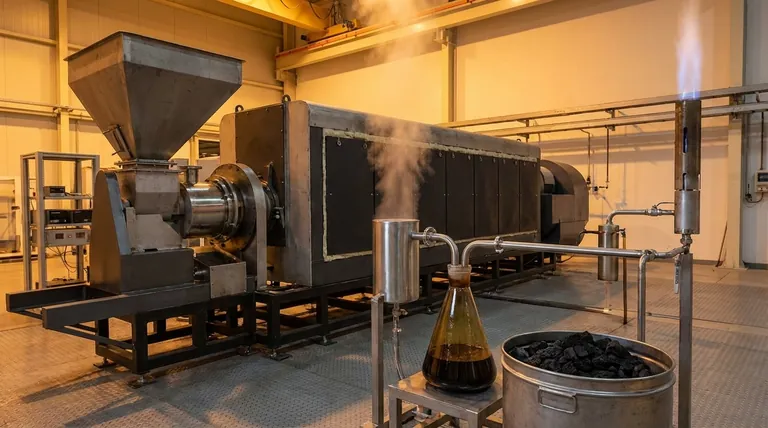 フラッシュ熱分解の主な生成物は何ですか?再生可能燃料のためのバイオオイル収率を最大化する