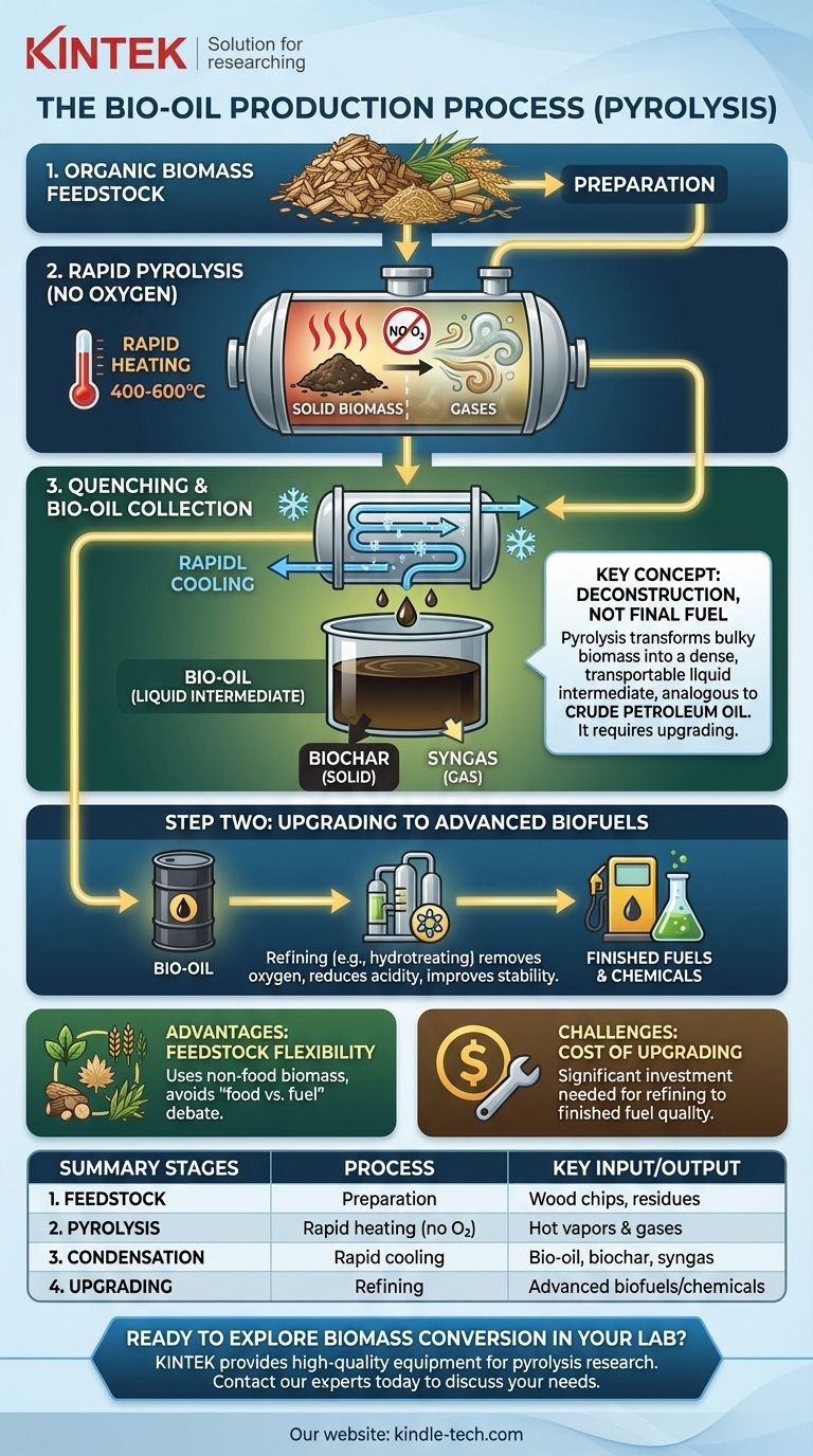 Quel est le processus de production du bio-fioul ? Un guide étape par étape de la pyrolyse Guide Visuel