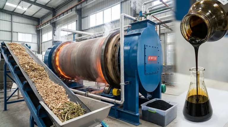 熱分解によって生成されるバイオオイルとは?再生可能燃料の代替品を解説