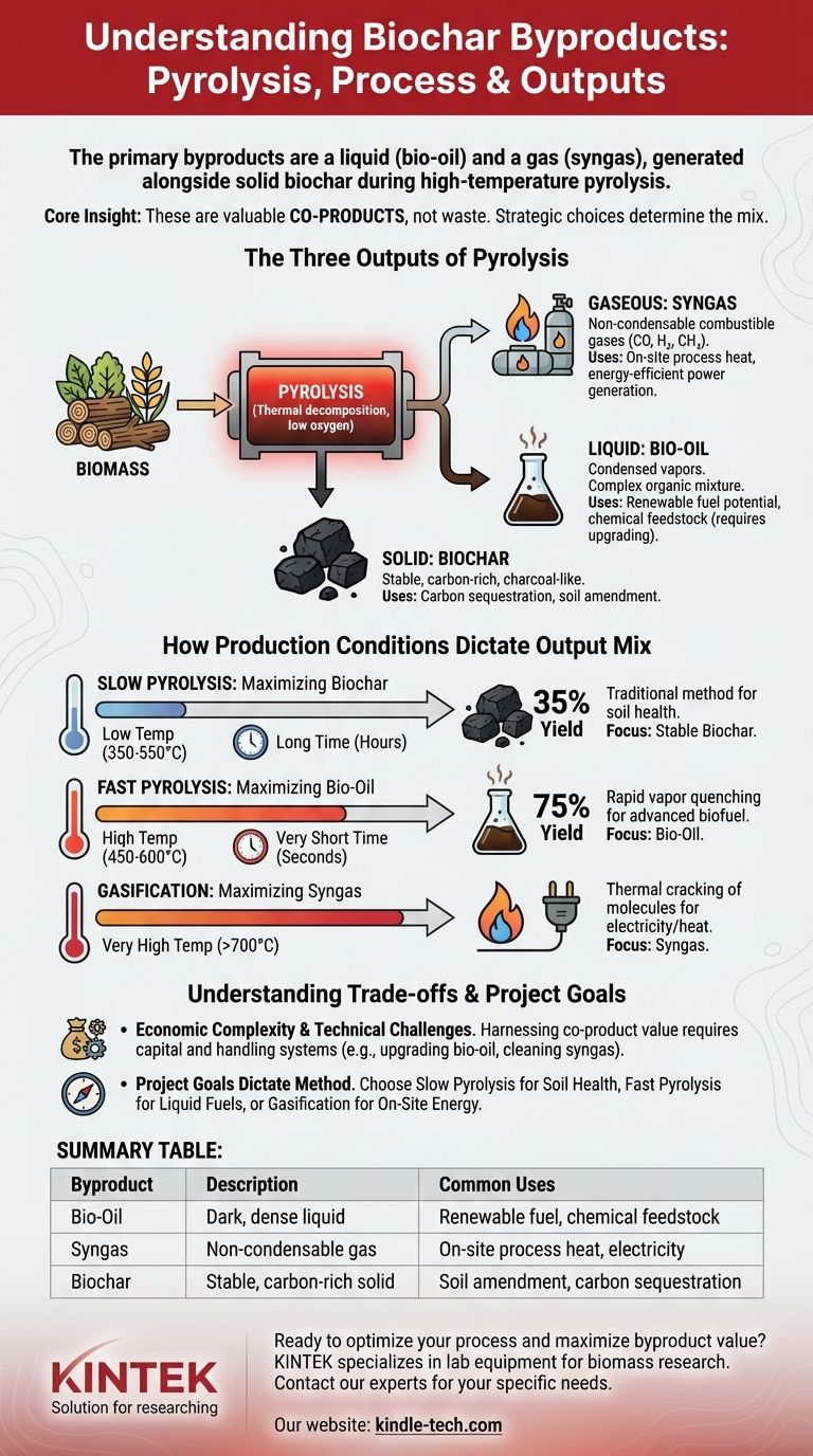 Was sind die Nebenprodukte von Biokohle? Wertvolle Koppelprodukte aus der Pyrolyse Visuelle Anleitung