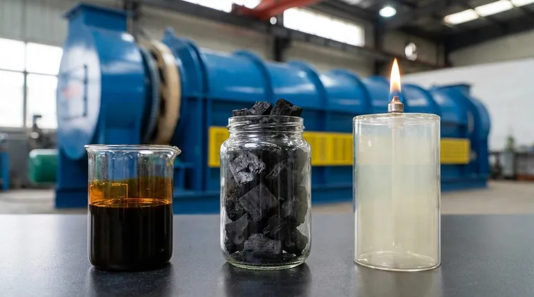 ما هي المنتجات الثانوية للبيوتشار؟ المنتجات المشتركة القيمة من الانحلال الحراري