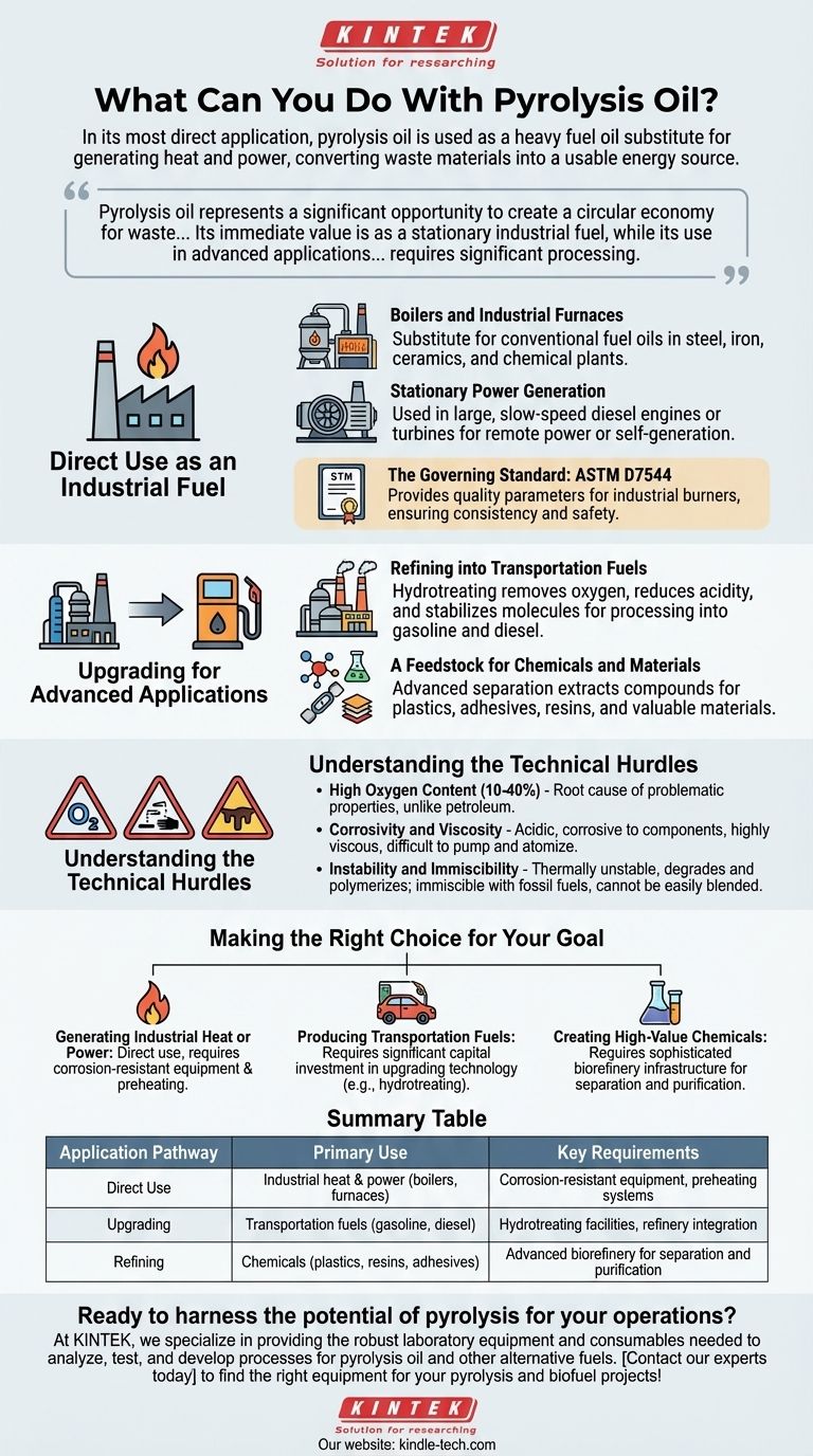 ¿Qué se puede hacer con el aceite de pirólisis? Convertir Residuos en Energía, Combustible y Productos Químicos Guía Visual