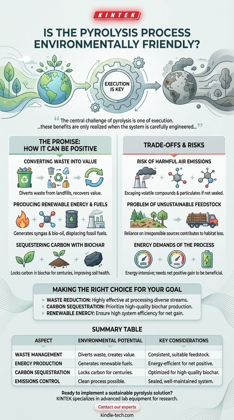 Является ли процесс пиролиза экологически чистым? Превращение отходов в ценные продукты с помощью ответственных технологий Визуальное руководство