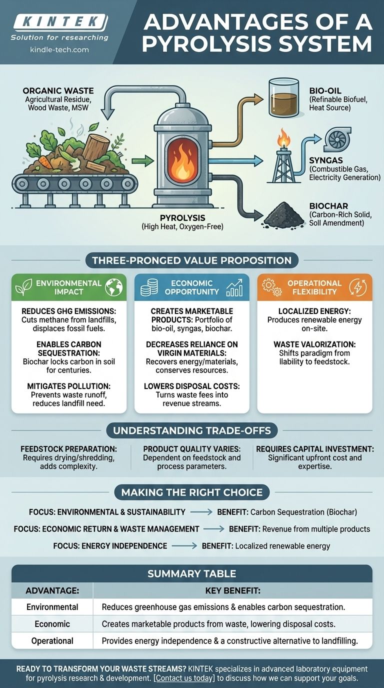 Каковы преимущества пиролизных установок? Превращение отходов в возобновляемую энергию и доход Визуальное руководство