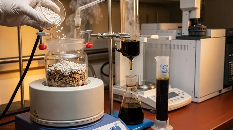 Qual catalisador é usado na pirólise de biomassa para a produção de bio-óleo? Escolha o Catalisador Certo para o Seu Bio-óleo