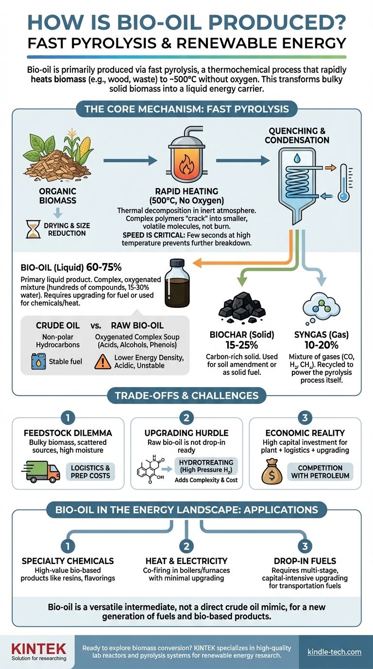 Comment l'huile de biomasse est-elle produite dans le domaine des énergies renouvelables ? Déverrouiller le carburant liquide à partir de la biomasse via la pyrolyse rapide Guide Visuel