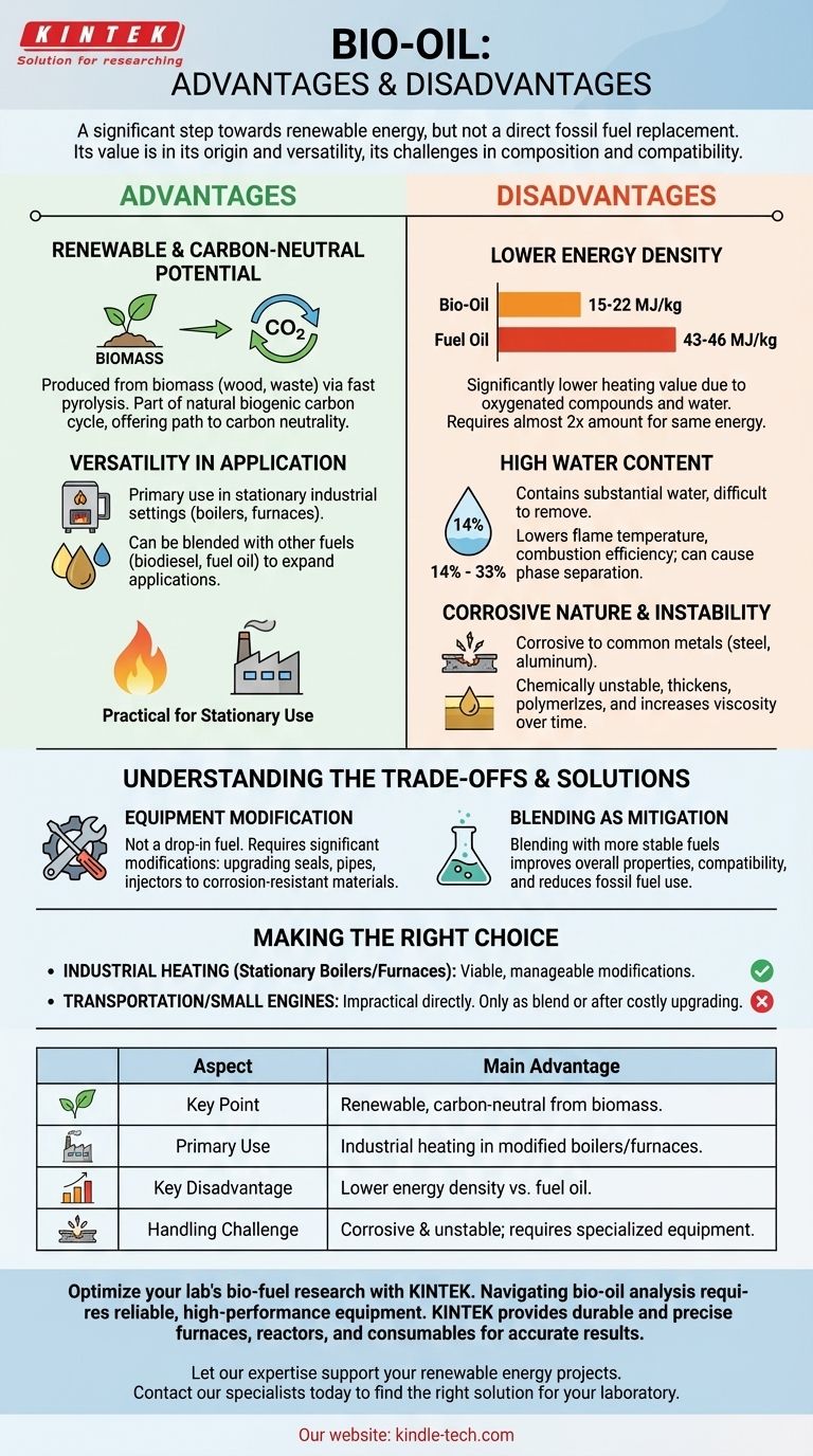 바이오 오일의 장점과 단점은 무엇인가요? 이 재생 가능한 연료에 대한 안내서 시각적 가이드