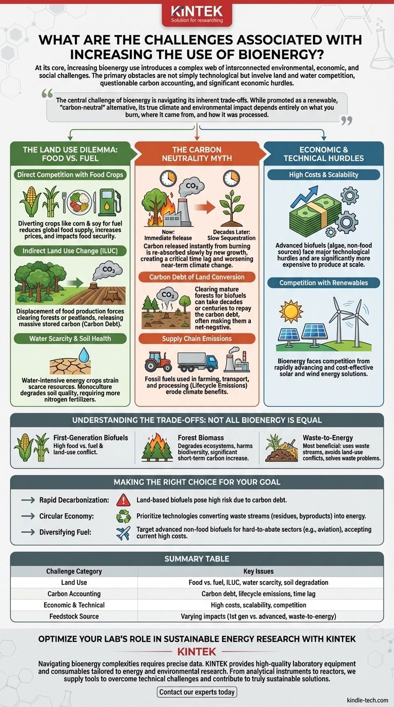 Каковы проблемы, связанные с увеличением использования биоэнергии? Управление компромиссами в области землепользования, углерода и экономики Визуальное руководство