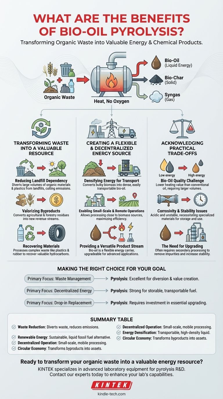 ¿Cuáles son los beneficios de la pirólisis de biomasa líquida? Convierte los residuos en energía renovable Guía Visual
