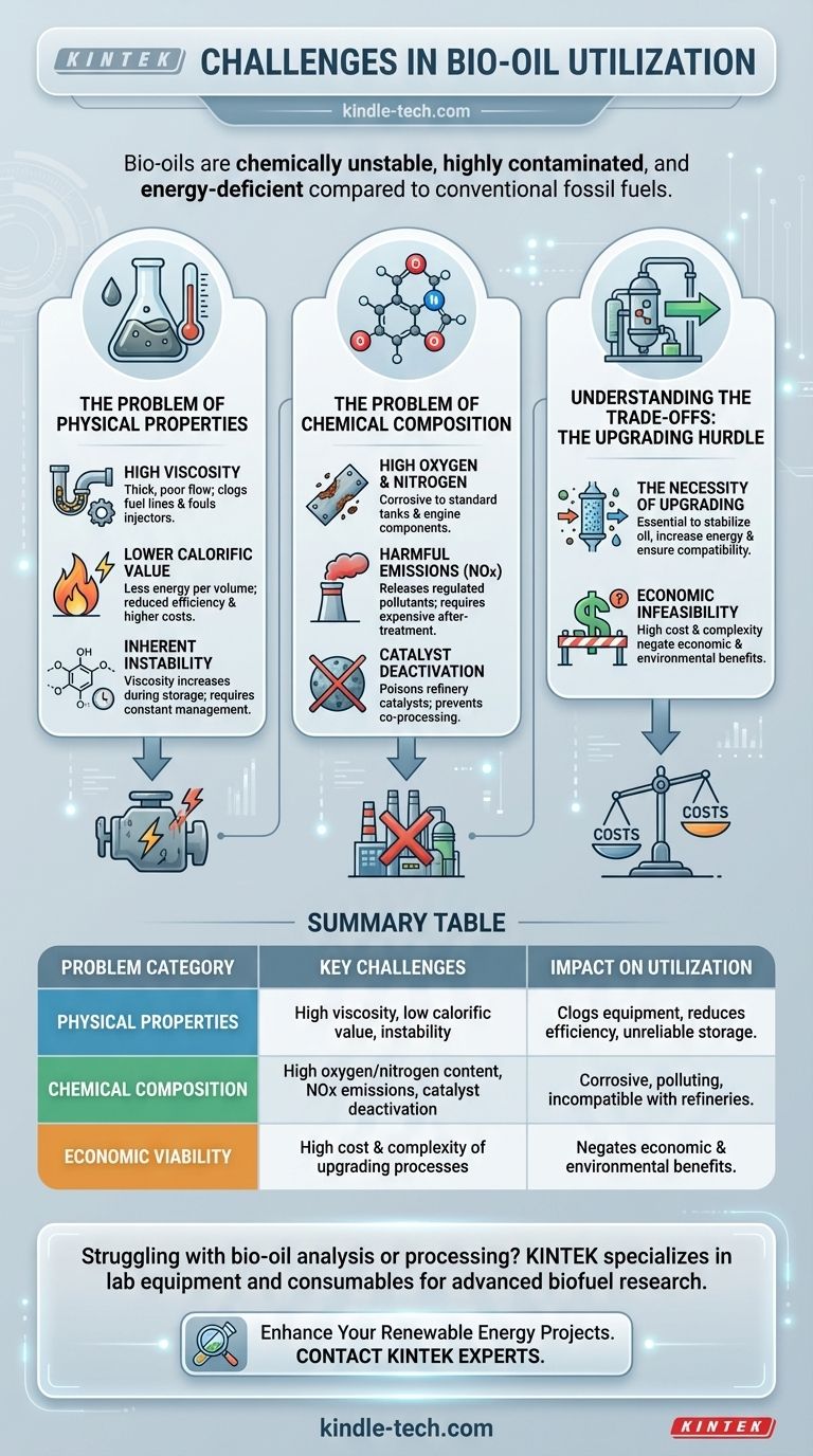 Quels sont les problèmes liés à l'utilisation des bio-huiles ? Surmonter les principaux obstacles à l'adoption des carburants renouvelables Guide Visuel
