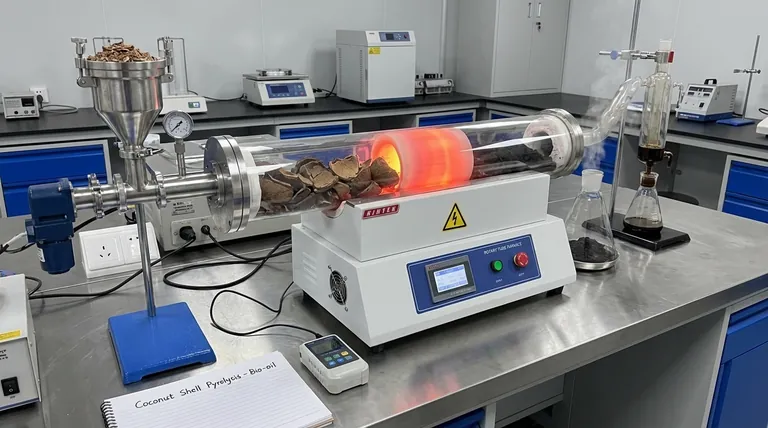 ما هي العوامل التي تؤثر على إنتاجية الزيت الحيوي من الانحلال الحراري لقشور جوز الهند؟ تحكم في 4 معلمات رئيسية