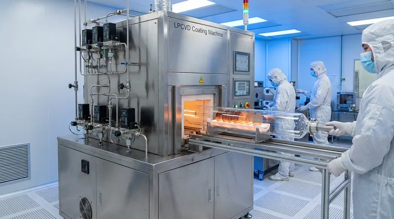 لماذا يتم استخدام ترسيب البخار الكيميائي في الضغط المنخفض (LPCVD)؟ لتحقيق تجانس ونقاء فائقين للطبقة الرقيقة