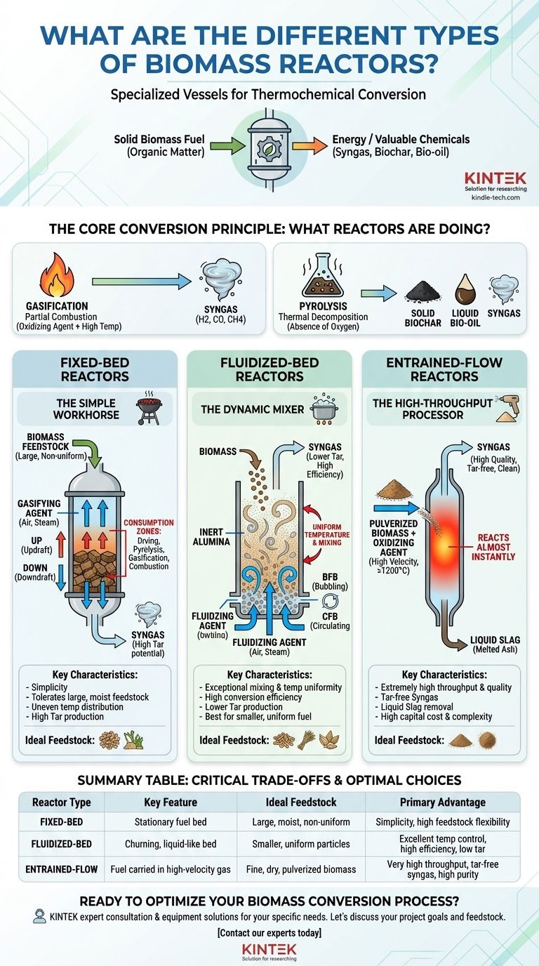 Quels sont les différents types de réacteurs à biomasse ? Choisir la bonne conception pour votre processus de conversion Guide Visuel