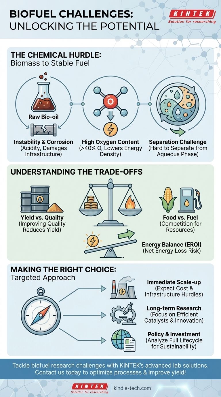 Quels sont les défis des biocarburants ? Surmonter les principaux obstacles à l'énergie renouvelable Guide Visuel