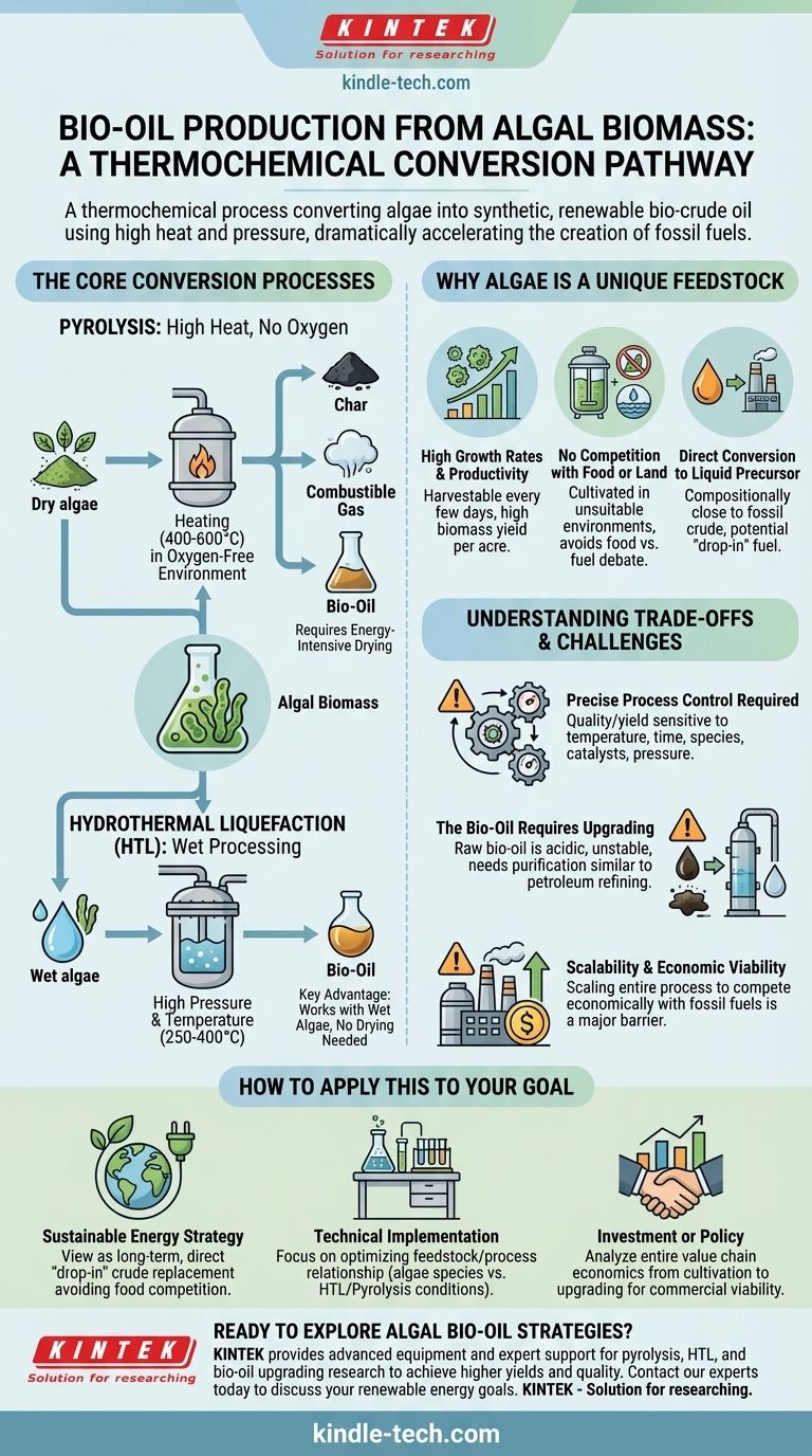 ¿Qué es la producción de bio-petróleo a partir de biomasa de algas? Una guía para crear combustible renovable Guía Visual