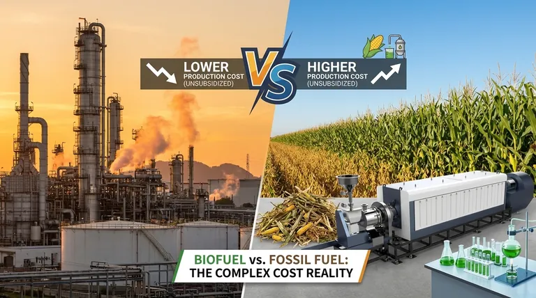 Sind Biokraftstoffe in der Herstellung billiger als fossile Brennstoffe? Die wahren Kosten grüner Energie erklärt