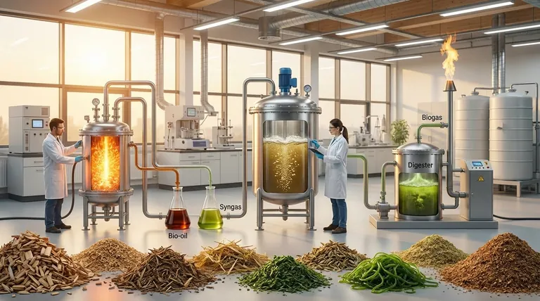 Каковы различные методы конверсии биомассы? Сопоставьте сырье с конечным продуктом для оптимальной биоэнергетики