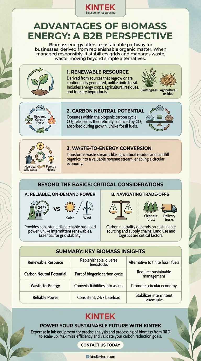¿Cuáles son las 3 ventajas de la biomasa? Descubra energía renovable, fiable y reducción de residuos Guía Visual