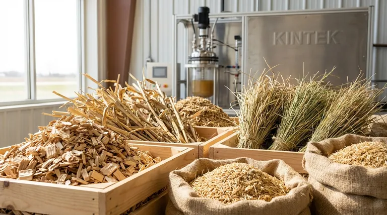 バイオオイル生産の原料は何ですか？最適な収率と品質のための適切なバイオマスの選択