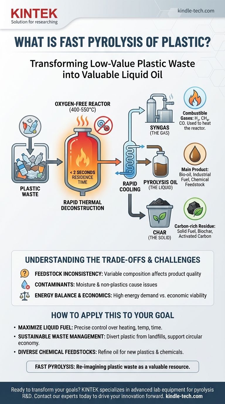 Cos'è la pirolisi rapida della plastica? Trasformare i rifiuti plastici in prezioso olio di pirolisi Guida Visiva
