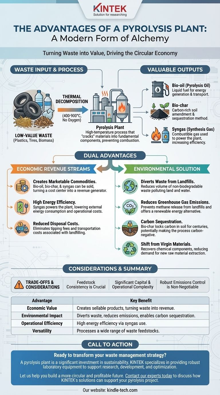 What are the advantages of pyrolysis plant? Turn Waste into Profit with Advanced Recycling Visual Guide