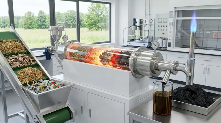 热解如何造福环境?将废物转化为可再生能源和碳封存