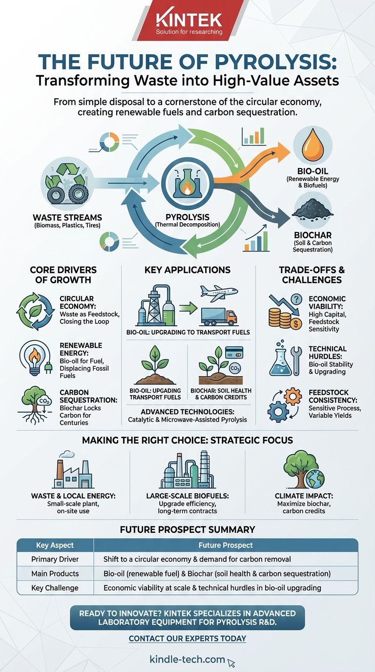 Wie sehen die Zukunftsaussichten für die Pyrolyse aus? Abfall in erneuerbare Kraftstoffe und Kohlenstoffentfernung umwandeln Visuelle Anleitung