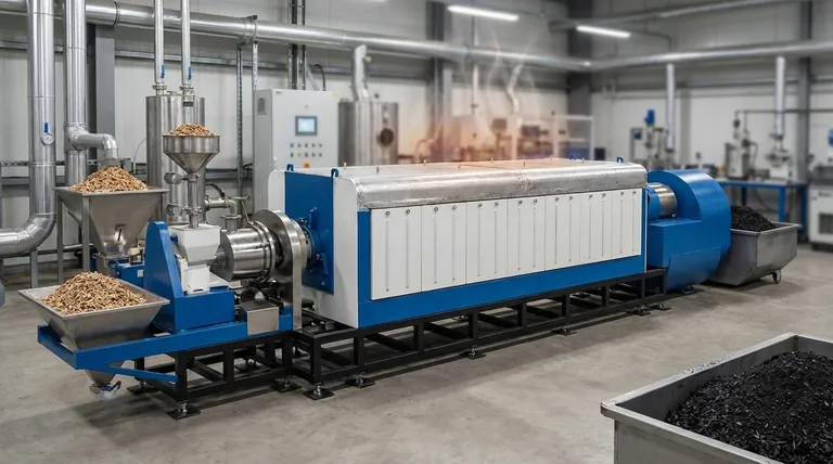 Which reactor configuration is preferred in biochar production? Slow Pyrolysis for Maximum Biochar Yield