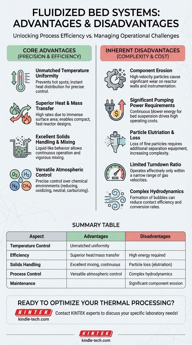 What are the advantages and disadvantages of fluidized bed systems? Unlock Superior Process Efficiency Visual Guide