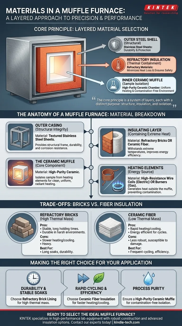 马弗炉的材料有哪些？耐用结构与最佳性能指南 图解指南