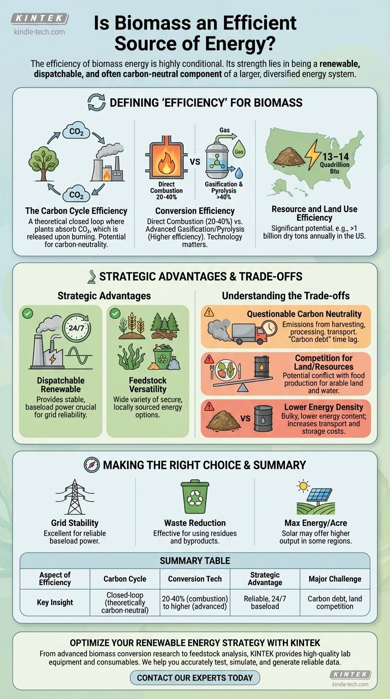 ¿Es la biomasa una fuente de energía eficiente? Una inmersión profunda en su papel estratégico en la energía renovable Guía Visual