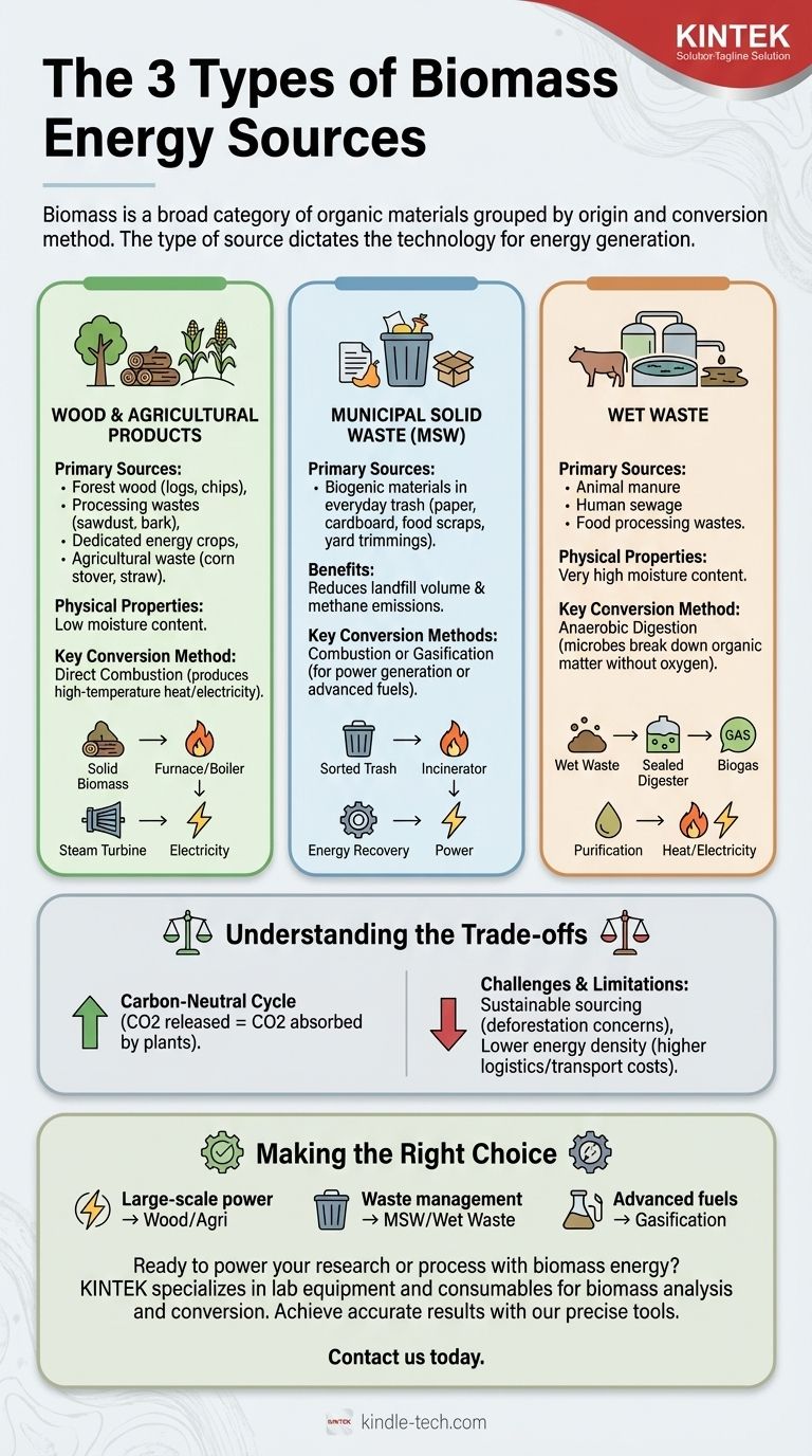What are the 3 types of biomass energy sources? Unlock the Potential of Organic Materials Visual Guide