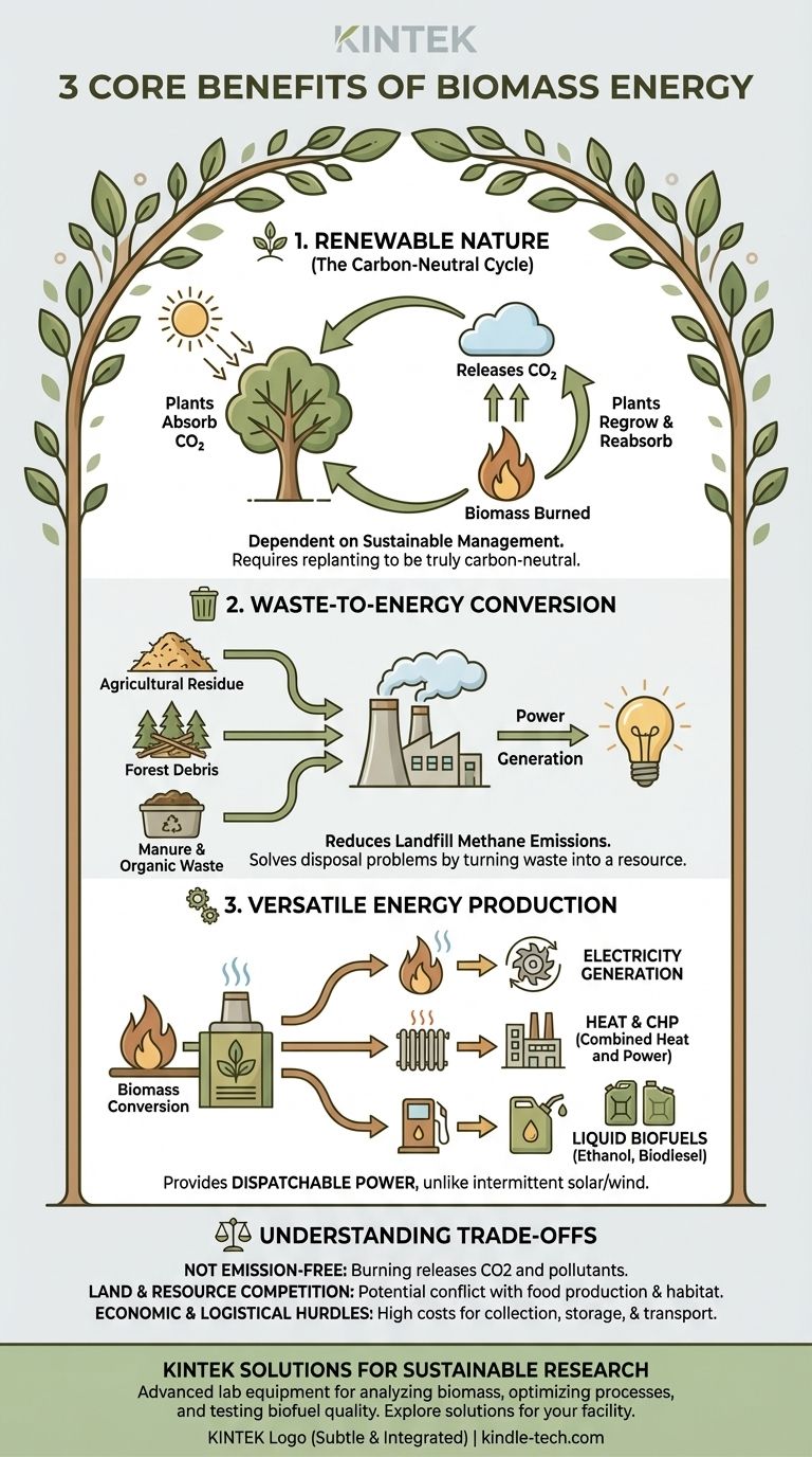 Quais são os 3 benefícios da energia de biomassa? Transforme Resíduos em Energia Renovável Guia Visual