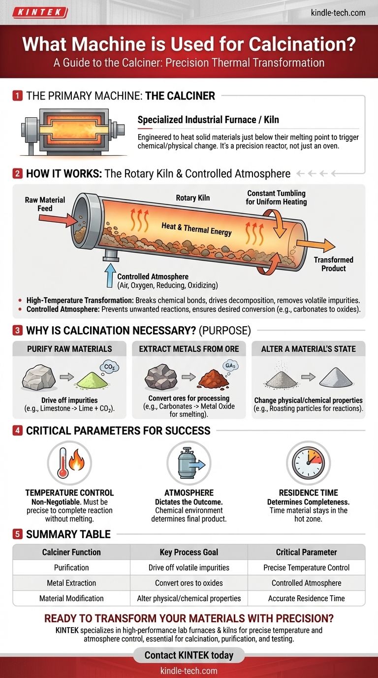 Quelle machine est utilisée pour la calcination ? Le rôle essentiel du calcineur dans le traitement industriel Guide Visuel