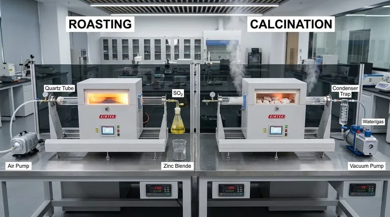 ما الفرق بين التحميص والتكليس؟ دليل لمعالجة الخامات المعدنية