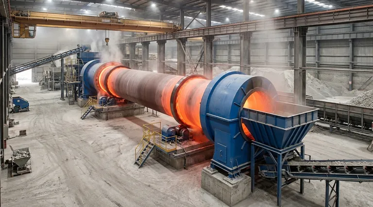 ما هو التطبيق الصناعي للتكليس؟ تحويل المواد الخام للتصنيع