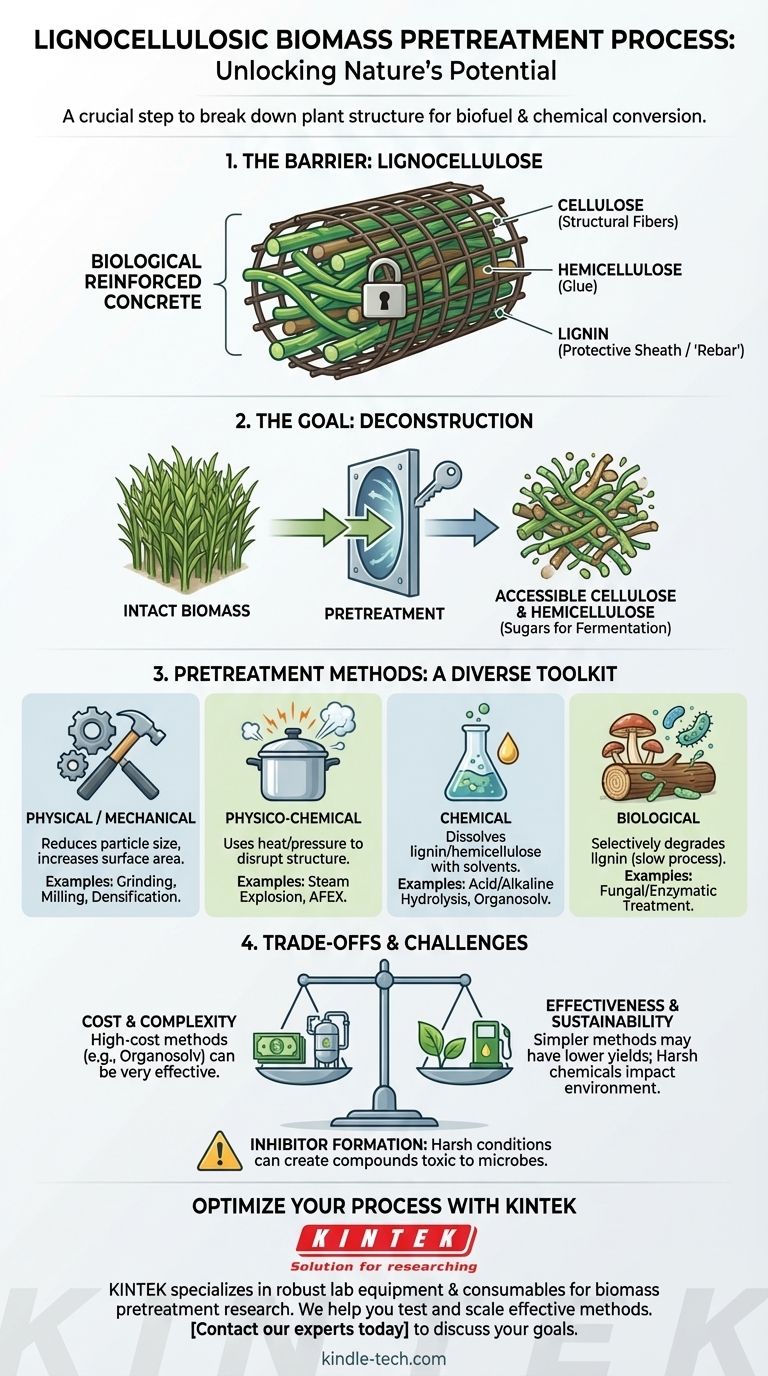 Was ist der Prozess der Vorbehandlung von lignocellulosehaltiger Biomasse? Den Wert in Pflanzenmaterial erschließen Visuelle Anleitung