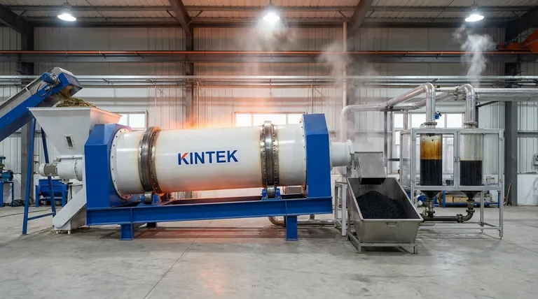 Qual è il processo di pirolisi della biomassa? Convertire la biomassa in bio-char, bio-olio e syngas