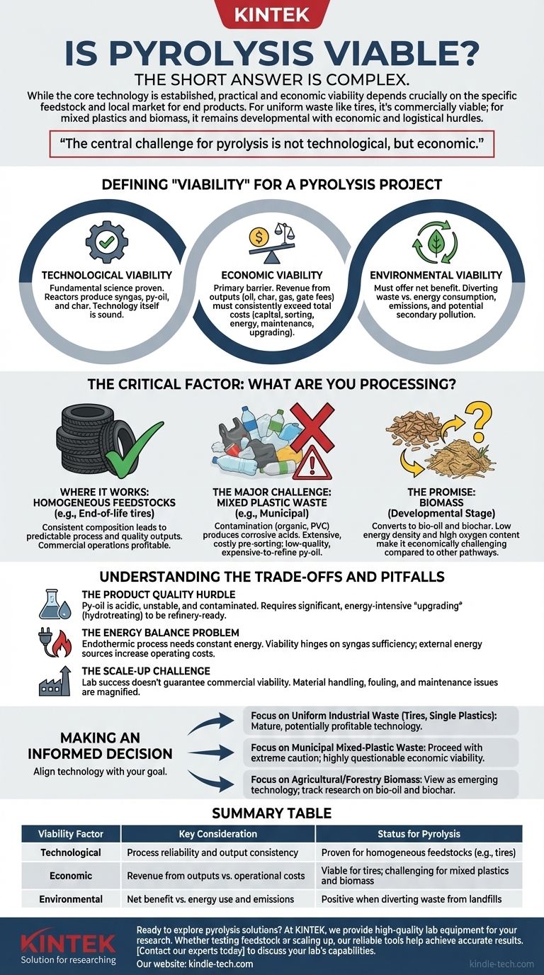 ¿Es viable la pirólisis? Una guía para el éxito económico, tecnológico y ambiental Guía Visual