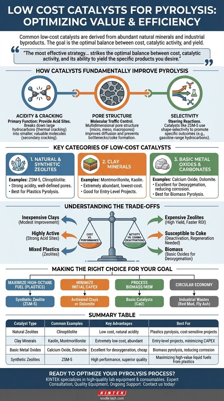 ما هي المحفزات منخفضة التكلفة للتكسير الحراري؟ قم بتحسين عملية التكسير الحراري الخاصة بك باستخدام محفزات ميسورة التكلفة دليل مرئي