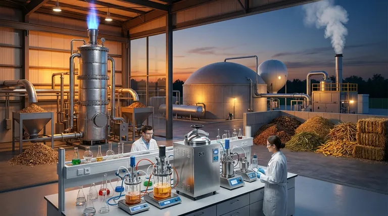 ما هي تقنيات تحويل الكتلة الحيوية المختلفة المستخدمة حاليًا؟ دليل للأساليب الحرارية الكيميائية والبيوكيميائية