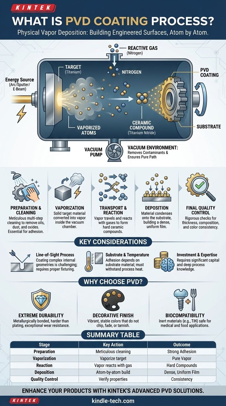What is PVD coating process? A High-Tech Method for Superior Surface Engineering Visual Guide