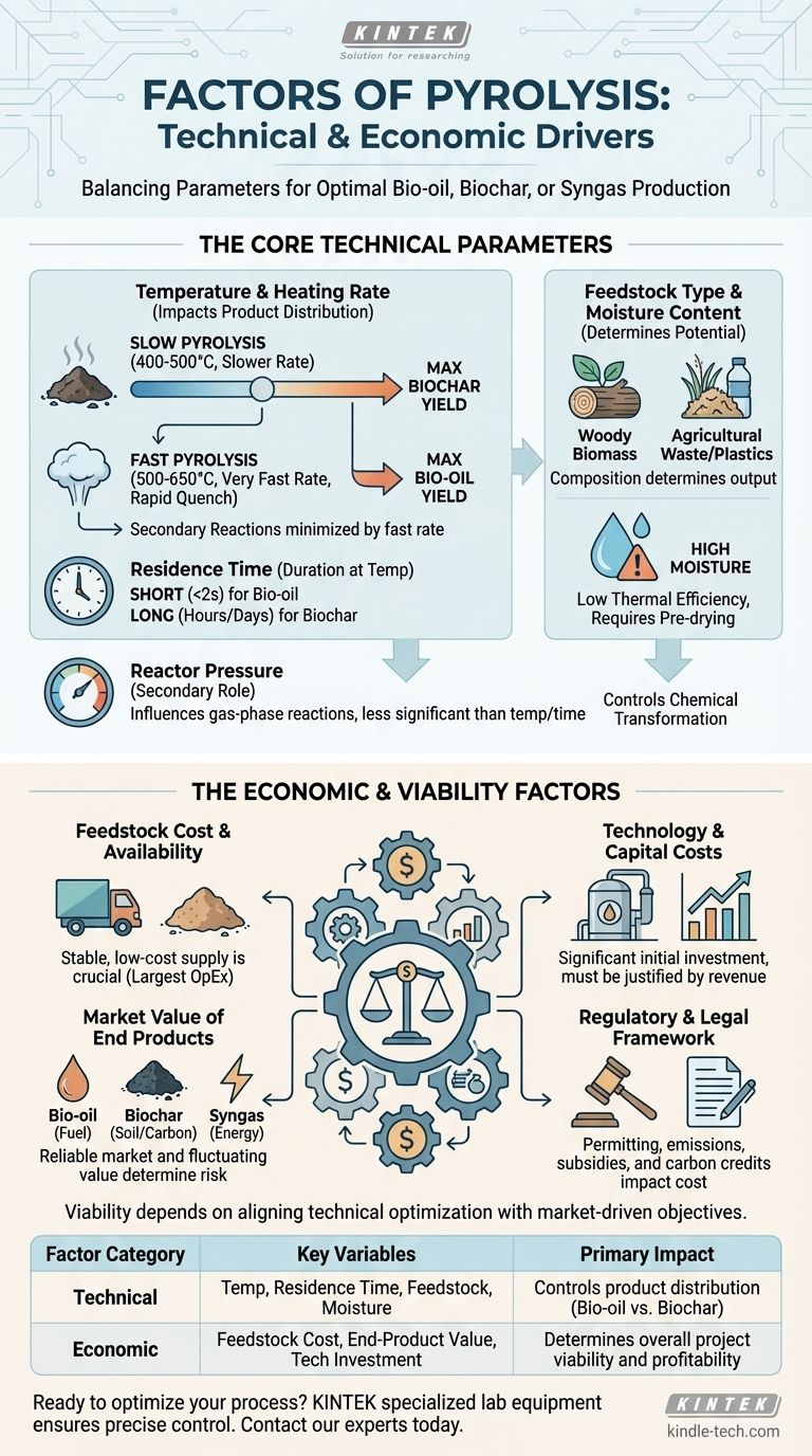 ما هي عوامل الانحلال الحراري؟ موازنة الروافع التقنية والاقتصادية للنجاح دليل مرئي