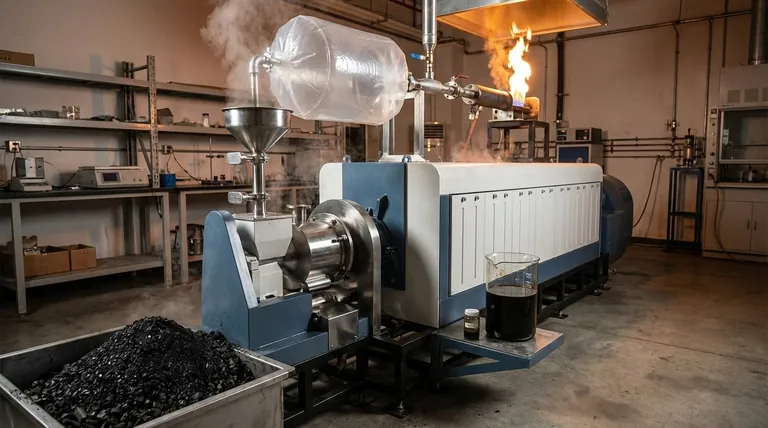 熱分解の生成物とは何ですか?熱分解による固体、液体、ガスの生成物の解明