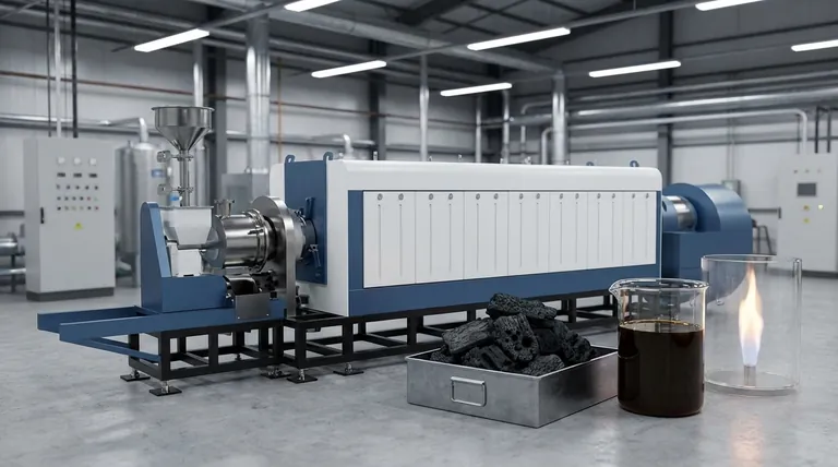 Что является продуктом пиролизной установки? Гибкий процесс для биоугля, бионефти и синтез-газа